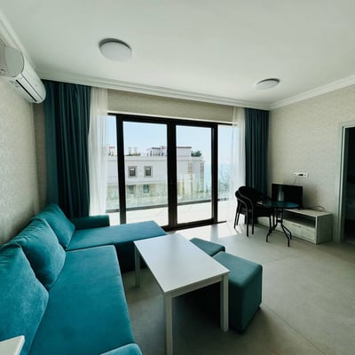 Spacious furnished apartment with sea view for rent, 92 m², Alen Mak, Varna, Bulgaria