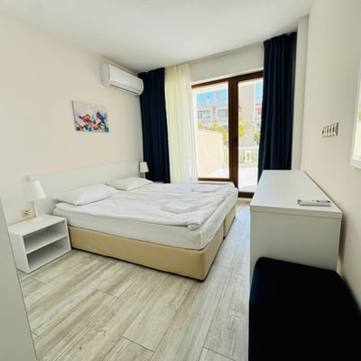 Spacious furnished apartment with sea view for rent, 92 m², Alen Mak, Varna, Bulgaria