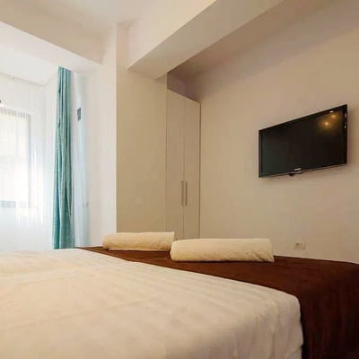 Bright apartment with balcony and great view for rent, 60 m², Mamaia, Constanța, Romania