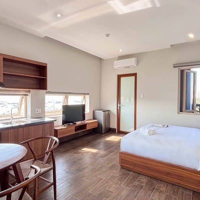 Helles Studio mit Meerblick zur Miete, Son Tra, Da Nang, Vietnam