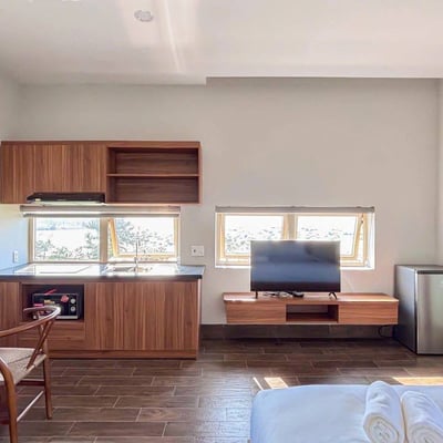 Аренда светлой студии с видом на море, Son Tra, Дананг, Вьетнам