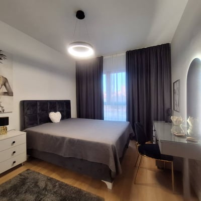 Alquiler de apartamento moderno amueblado de 2 habitaciones, 55 m², Belgrado, Serbia
