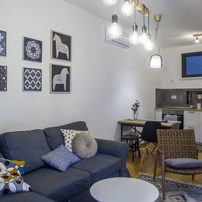 Gemütliche möblierte 2-zimmer-wohnung zur miete, 46 м², Belgrad, Serbien