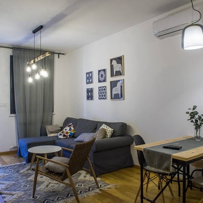 Gemütliche möblierte 2-zimmer-wohnung zur miete, 46 м², Belgrad, Serbien