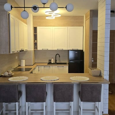 Modern furnished apartment for rent in Wellport residential complex, 54 m², New Belgrade, Belgrade, Serbia