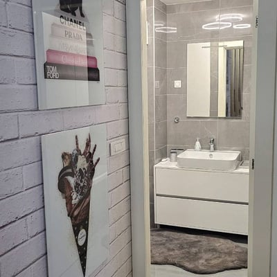 Modern furnished apartment for rent in Wellport residential complex, 54 m², New Belgrade, Belgrade, Serbia