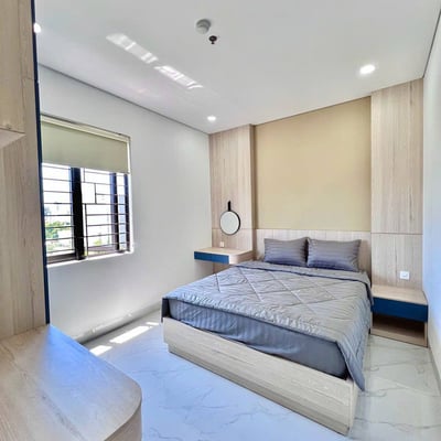 Komfortable, möblierte wohnung mit balkon zur miete, My An, Da Nang, Vietnam