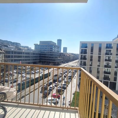 Moderne möblierte wohnung mit terrasse im wohnkomplex BW Quartet 2 zur miete, 83 m², Belgrad, Serbien