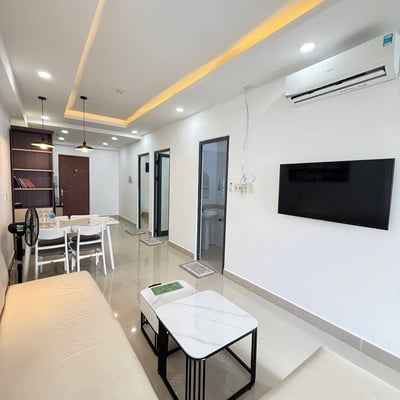 Geräumige möblierte wohnung mit blick auf stadt und meer zur miete, 74 м², Nha Trang, Vietnam