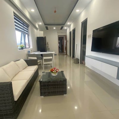 Geräumige möblierte wohnung mit panoramablick auf das meer zur miete, 74 м², Nha Trang, Vietnam