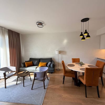 Аренда просторной, современной квартиры с видом на реку в ЖК BW Terra, 90 м², Белград, Сербия