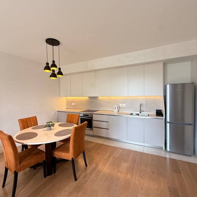 Аренда просторной, современной квартиры с видом на реку в ЖК BW Terra, 90 м², Белград, Сербия