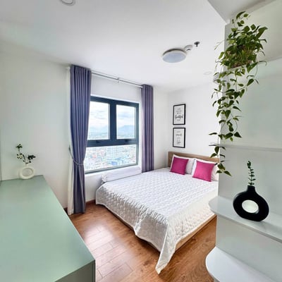 Location appartement lumineux, spacieux, meublé, dans DQua, 74 m², Nha Trang, Vietnam