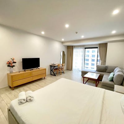 Luxury, furnished studio for rent, 51 m², Nha Trang, Vietnam