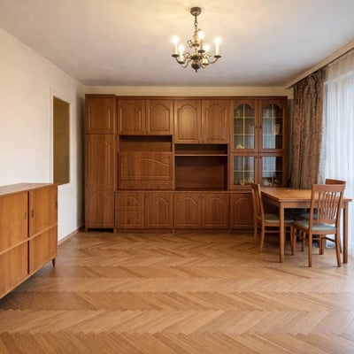 Spacious, comfortable apartment for rent, 55 m², Saska Kępa, Warsaw, Poland