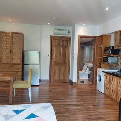 Alquiler de estudio luminoso, amueblado, Son Tra, Da Nang, Vietnam