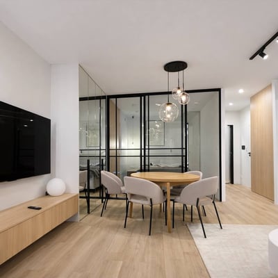 Modern, designer apartment with terrace for rent, 44 m², Mokotów, Warsaw, Poland