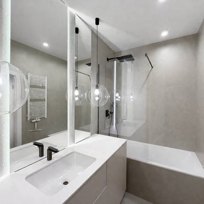 Modern, designer apartment with terrace for rent, 44 m², Mokotów, Warsaw, Poland