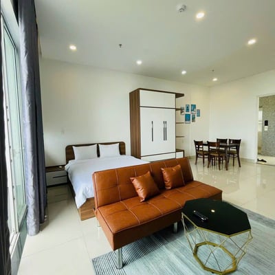 Bright, furnished studio for rent, My An, Da Nang, Vietnam