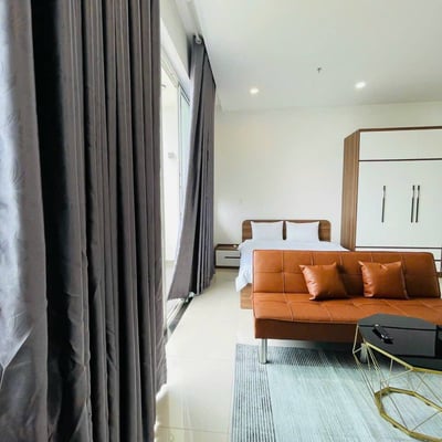 Bright, furnished studio for rent, My An, Da Nang, Vietnam