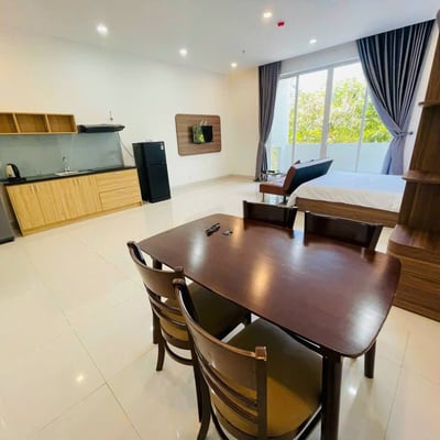 Аренда светлой, меблированной студии, My An, Дананг, Вьетнам