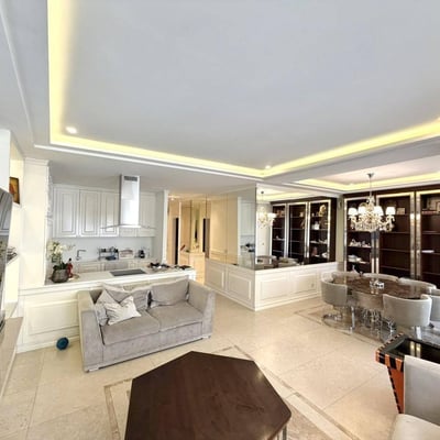 Bright, premium apartment in Central Garden residential complex for rent, 115 m², Belgrade, Serbia