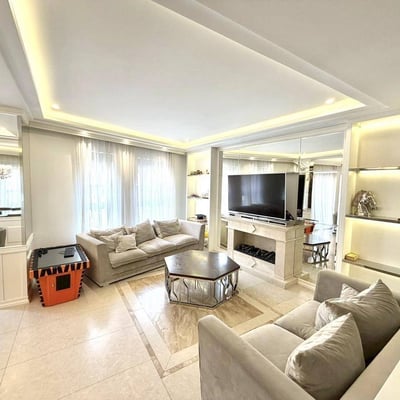 Bright, premium apartment in Central Garden residential complex for rent, 115 m², Belgrade, Serbia