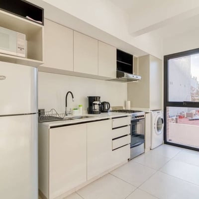 Location appartement lumineux avec balcon, Villa Crespo, Buenos Aires, Argentine