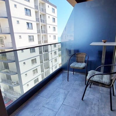 Location studio confortable avec vue sur la mer, Mamaia Sat, Roumanie