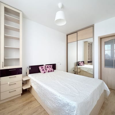 Bright, furnished apartment for rent, 42 m², Bielany, Warsaw, Poland