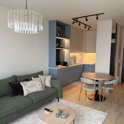 Modern apartment for rent, 45 m², Belgrade, Serbia