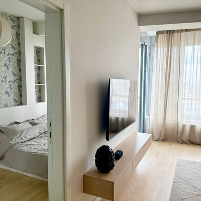 Alquiler de apartamento moderno, 45 m², Belgrade, Serbia