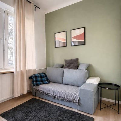 Location appartement compact, lumineux, 20 м², Wola, Varsovie, Pologne