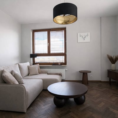 Bright, furnished apartment for rent, 44 m², Bielany, Warsaw, Poland