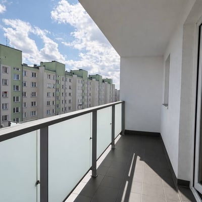 Bright, furnished apartment for rent, 44 m², Bielany, Warsaw, Poland