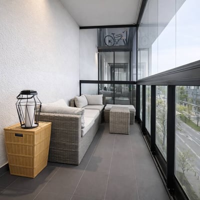 Location appartement moderne, meublé, 50 м², Mokotów, Varsovie, Pologne