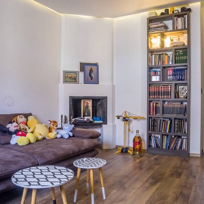 Stilvolle zweistöckige 3-Zimmer-Wohnung mit Terrasse zur Miete, 103 m², Stadtzentrum, Belgrad, Serbien