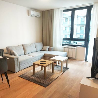 Komfortable Wohnung im Wohnkomplex BW Echo zur Miete, 58 m², Belgrad, Serbien