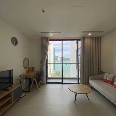 Modern studio with sea view for rent, 45 m², Nha Trang, Vietnam