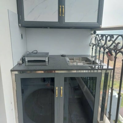 Modernes Studio mit Bergblick zur Miete, Da Nang, Vietnam