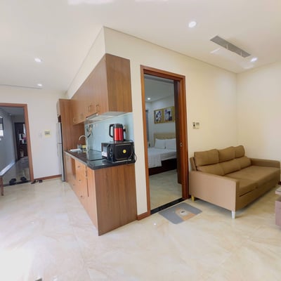 Spacious, bright apartment with balcony for rent, Da Nang, Vietnam