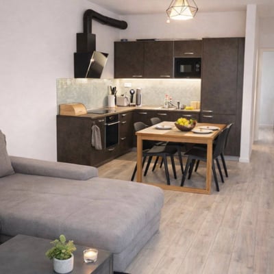 Alquiler de amplio, luminoso y amueblado apartamento, Bratislava, Eslovaquia