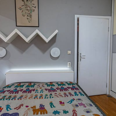 Аренда комфортного, меблированного апартамента, 51 м², Врачар, Белград, Сербия