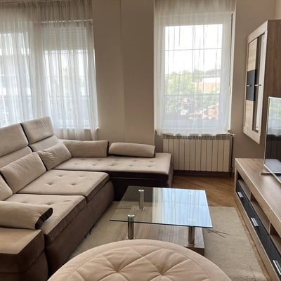 Bright, spacious apartment for rent, 100 m², Vracar, Belgrade, Serbia