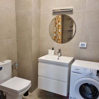 Comfortable, furnished apartment with parking for rent, 55 m², Mamaia Sat, Romania