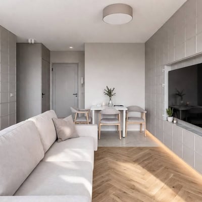 Аренда премиального, нового апартамента, 40 м², Мокотув, Варшава, Польша