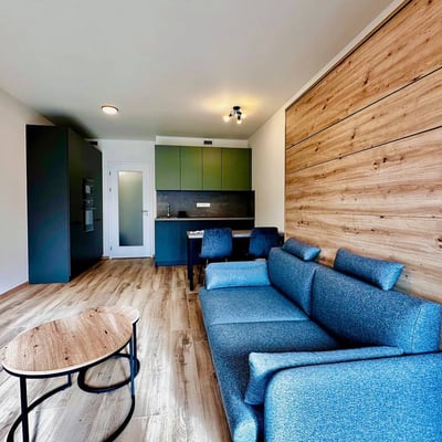 Location d’un appartement moderne et lumineux, 33 м², Hloubetin, Prague, République tchèque