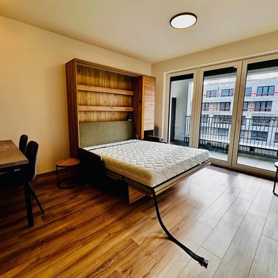 Location d’un appartement moderne et lumineux, 33 м², Hloubetin, Prague, République tchèque