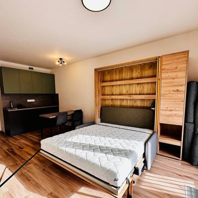 Location d’un appartement moderne et lumineux, 33 м², Hloubetin, Prague, République tchèque