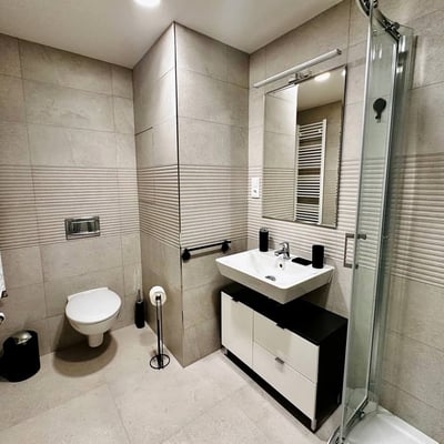 Location d’un appartement moderne et lumineux, 33 м², Hloubetin, Prague, République tchèque